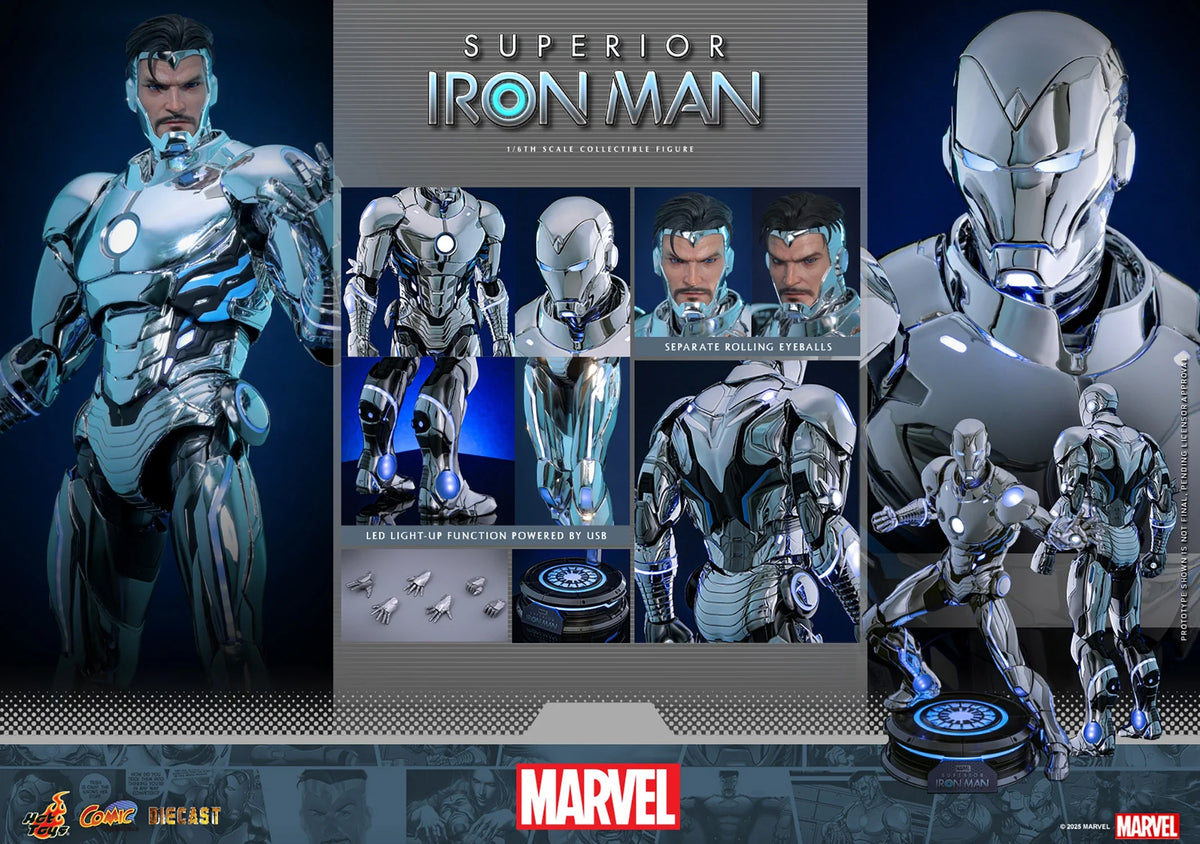 Superior Iron Man Sixth Scale Figure