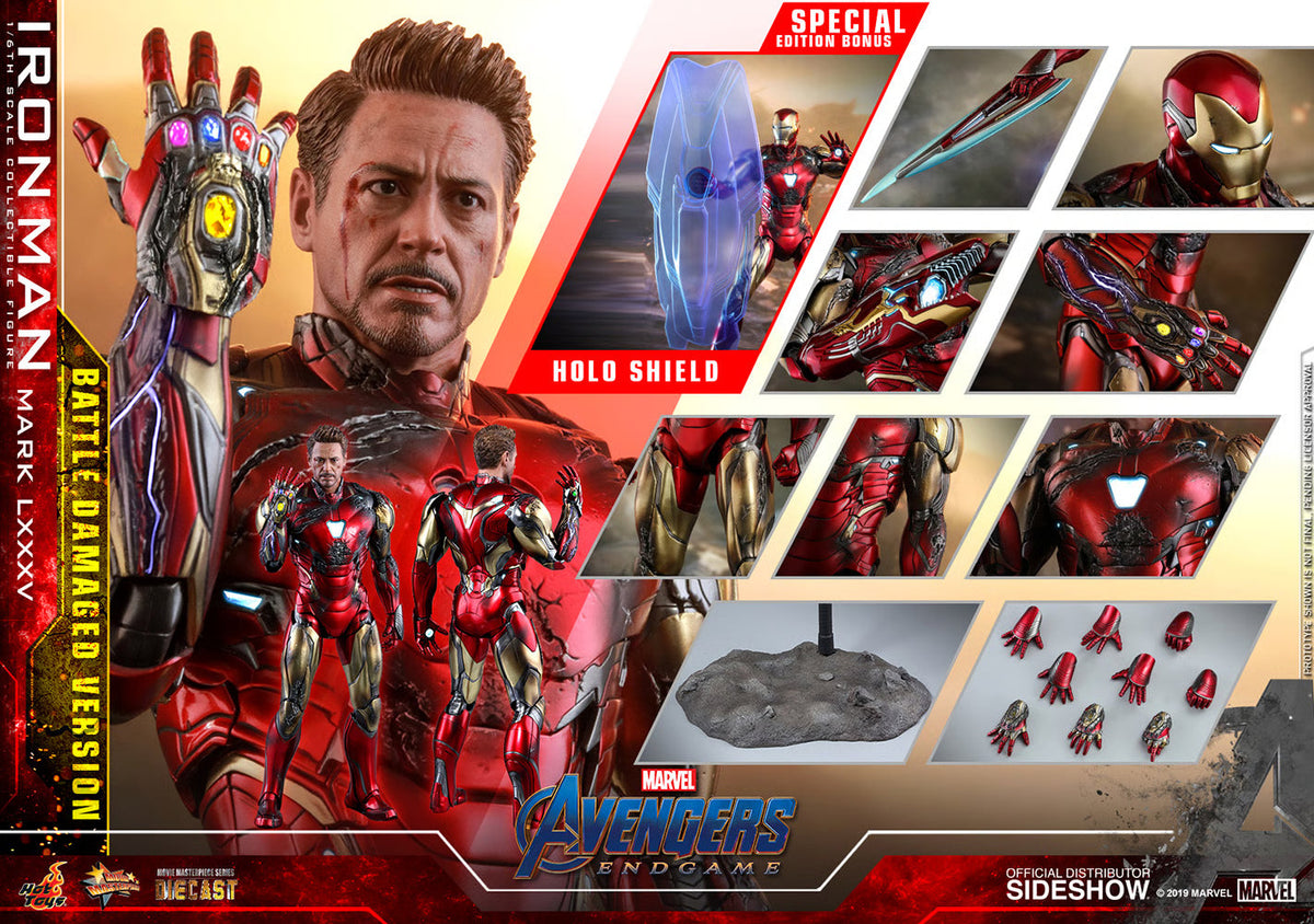 Iron Man Mark LXXXV (Battle Damaged Version)
