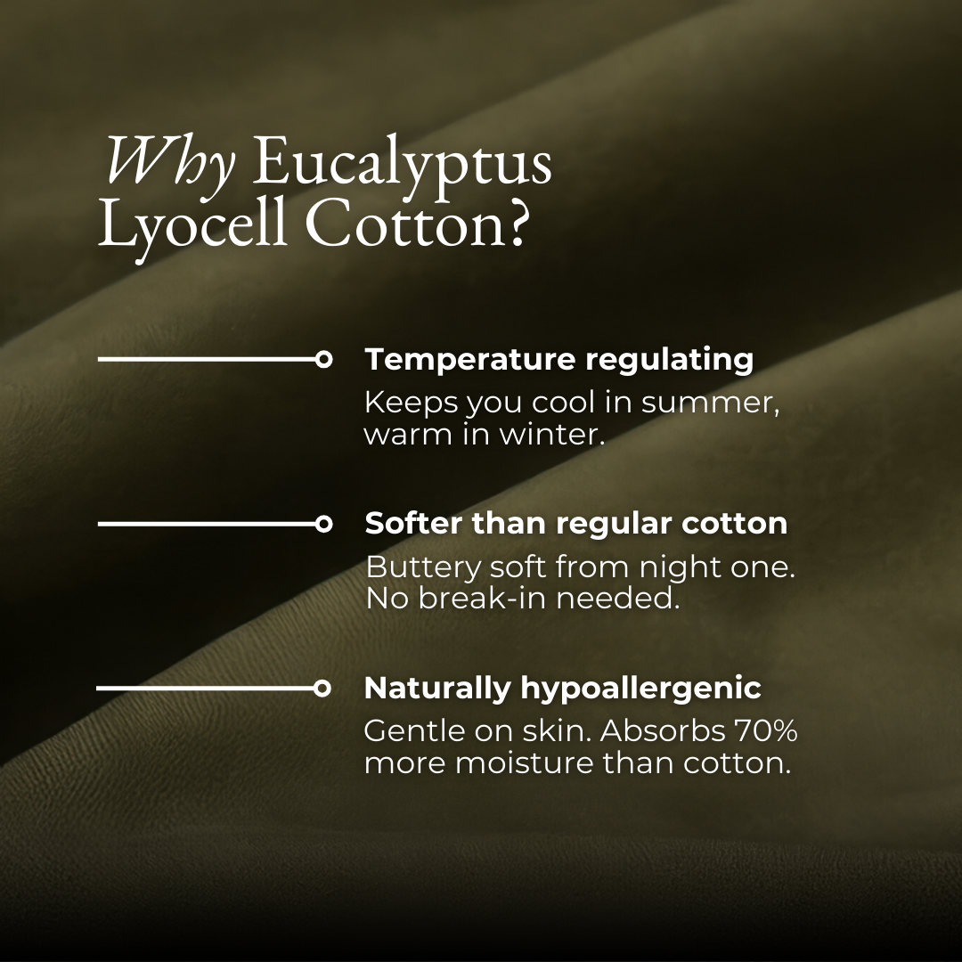 Eucalyptus Lyocell Fitted Sheet