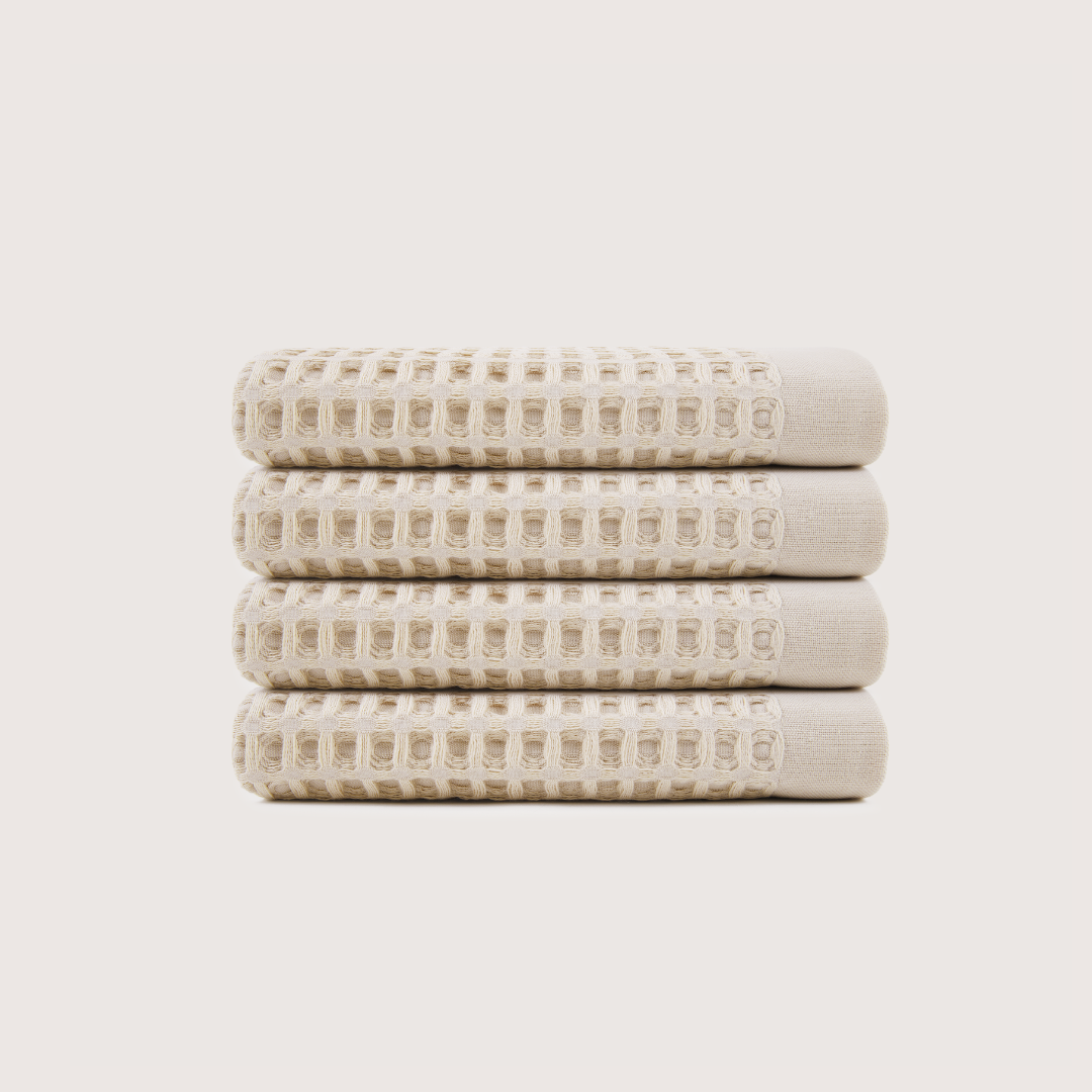 Cotton Waffle Washcloths