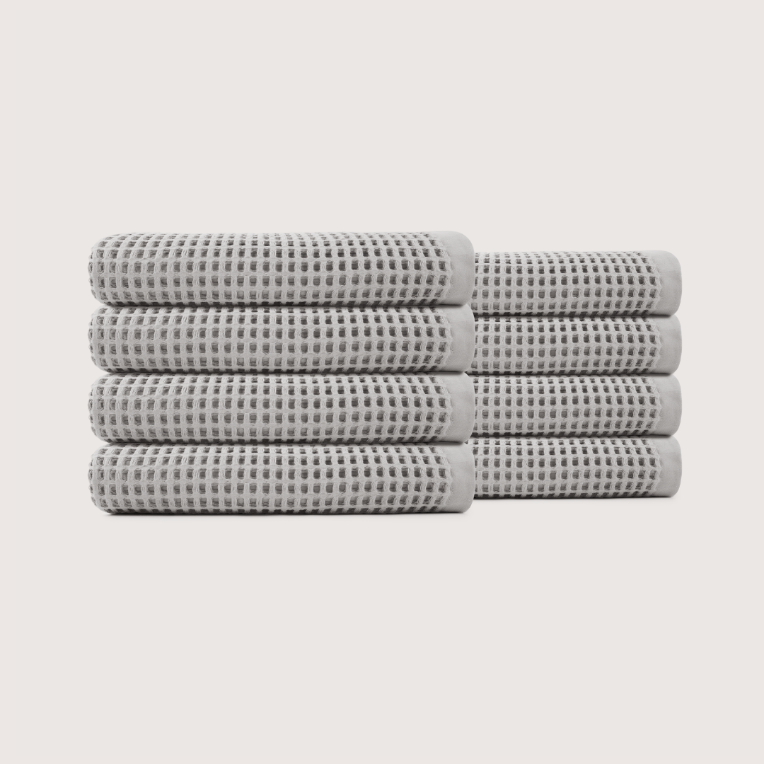 Cotton Waffle Bath Towels
