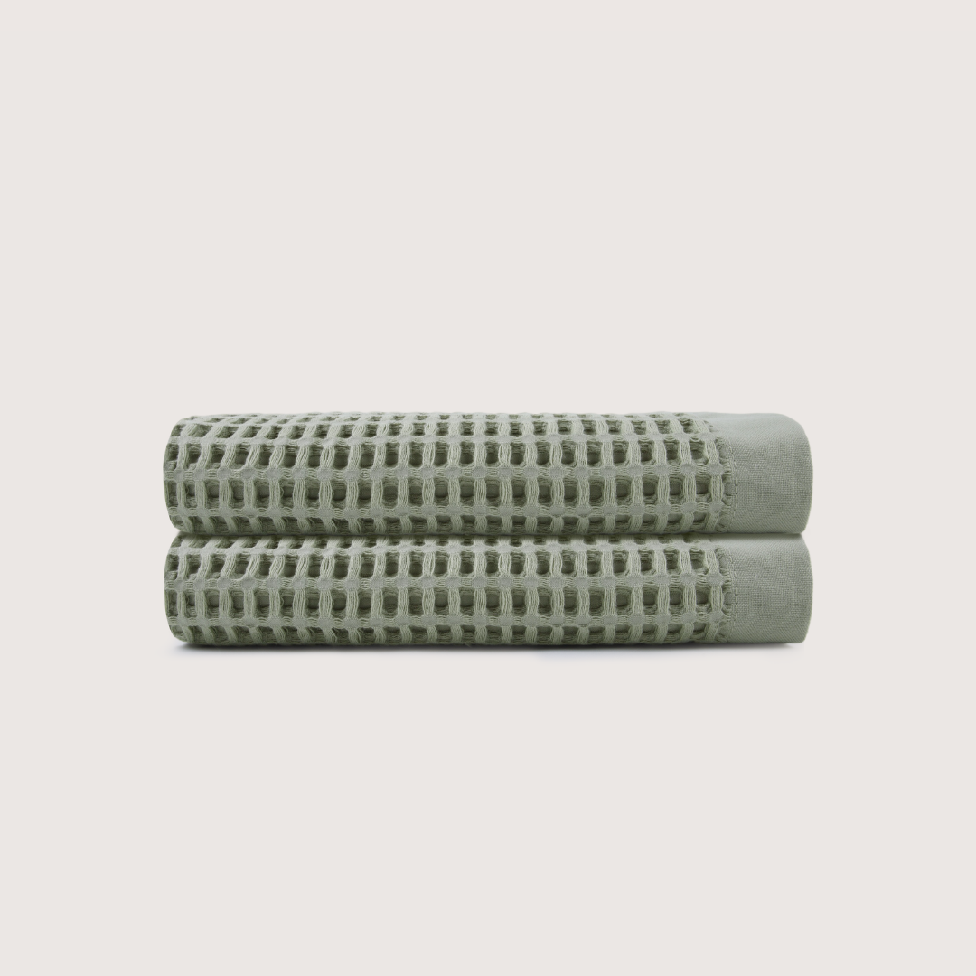 Cotton Waffle Hand Towels