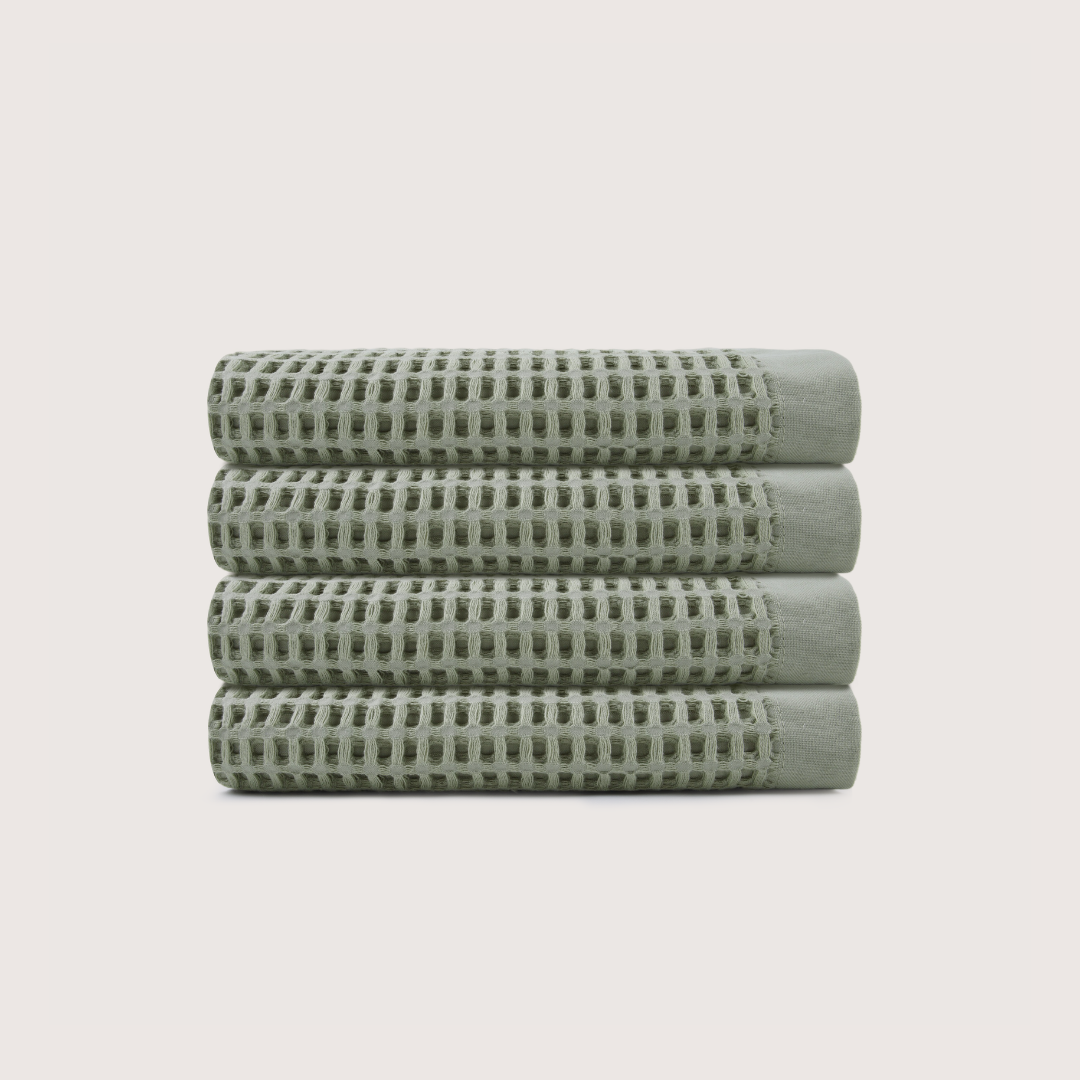 Cotton Waffle Hand Towels