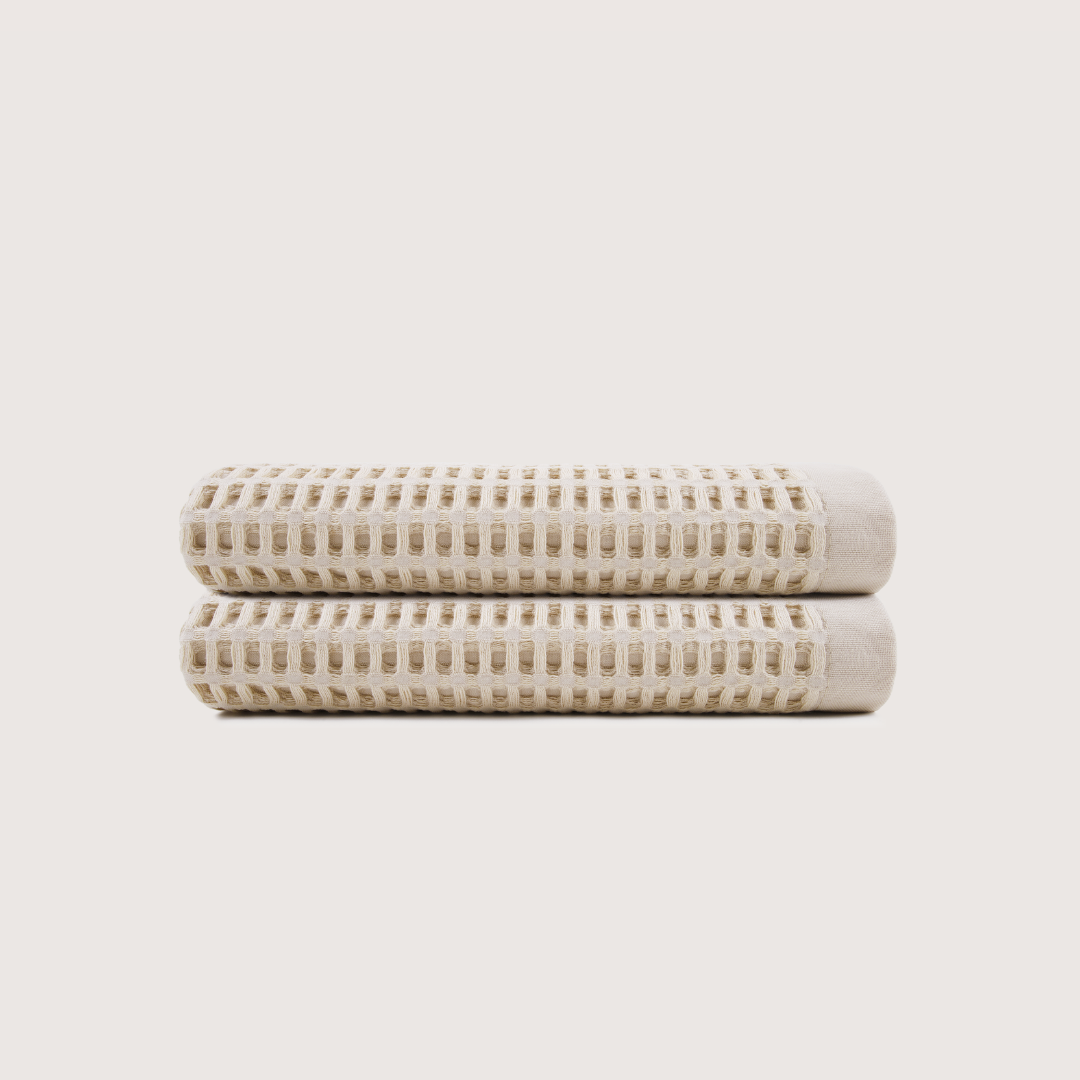Cotton Waffle Hand Towels