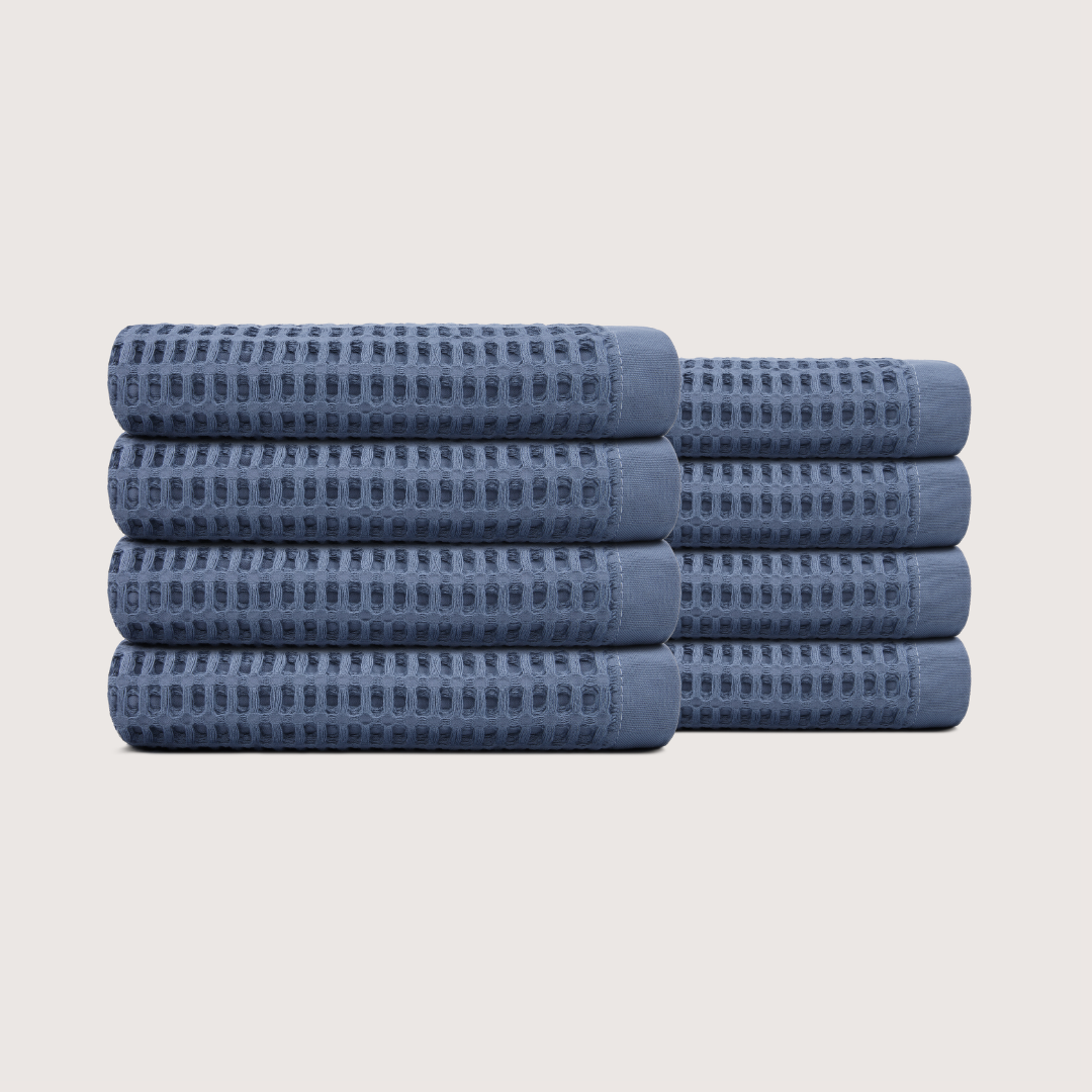 Cotton Waffle Hand Towels