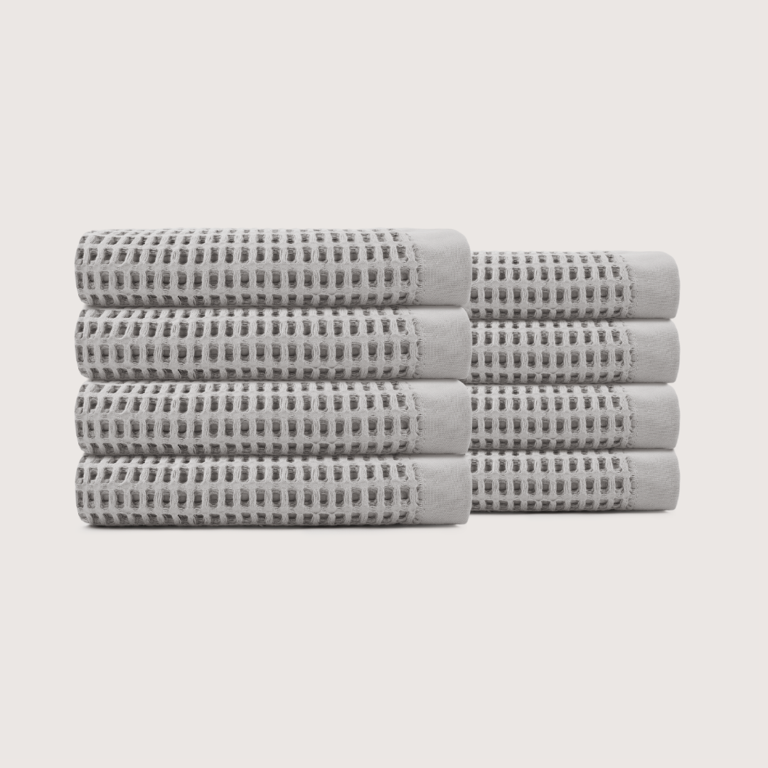 Cotton Waffle Hand Towels