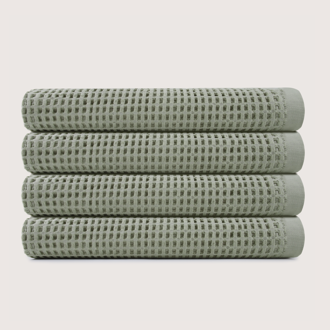 Cotton Waffle Bath Sheets
