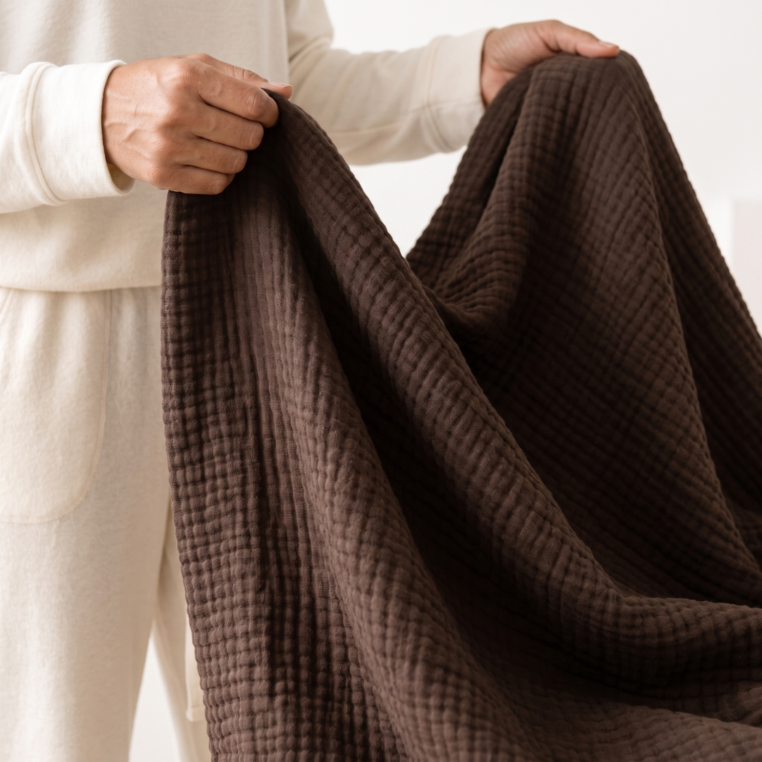 Cotton Muslin Blanket (1+1 Free)