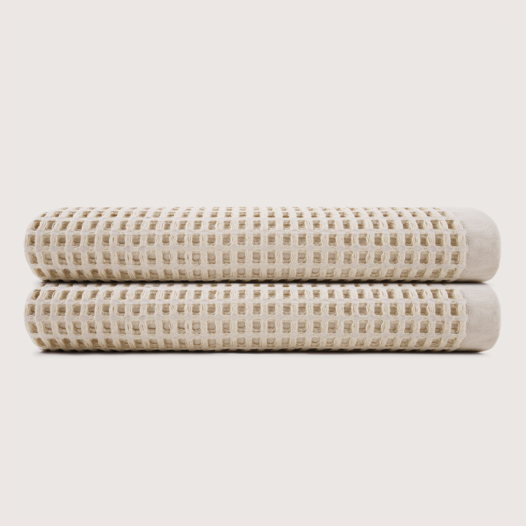Cotton Waffle Bath Sheets