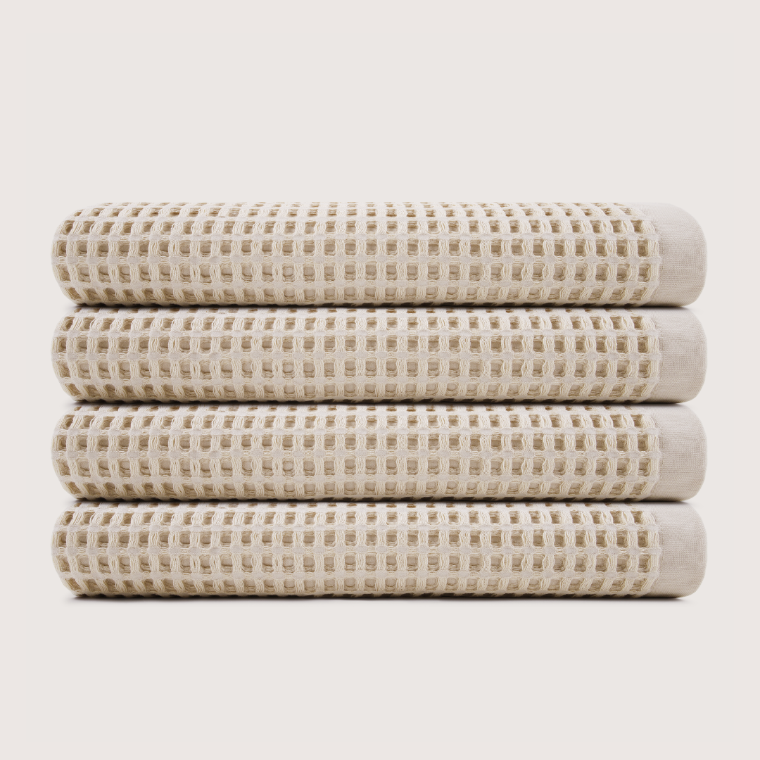 Cotton Waffle Bath Sheets