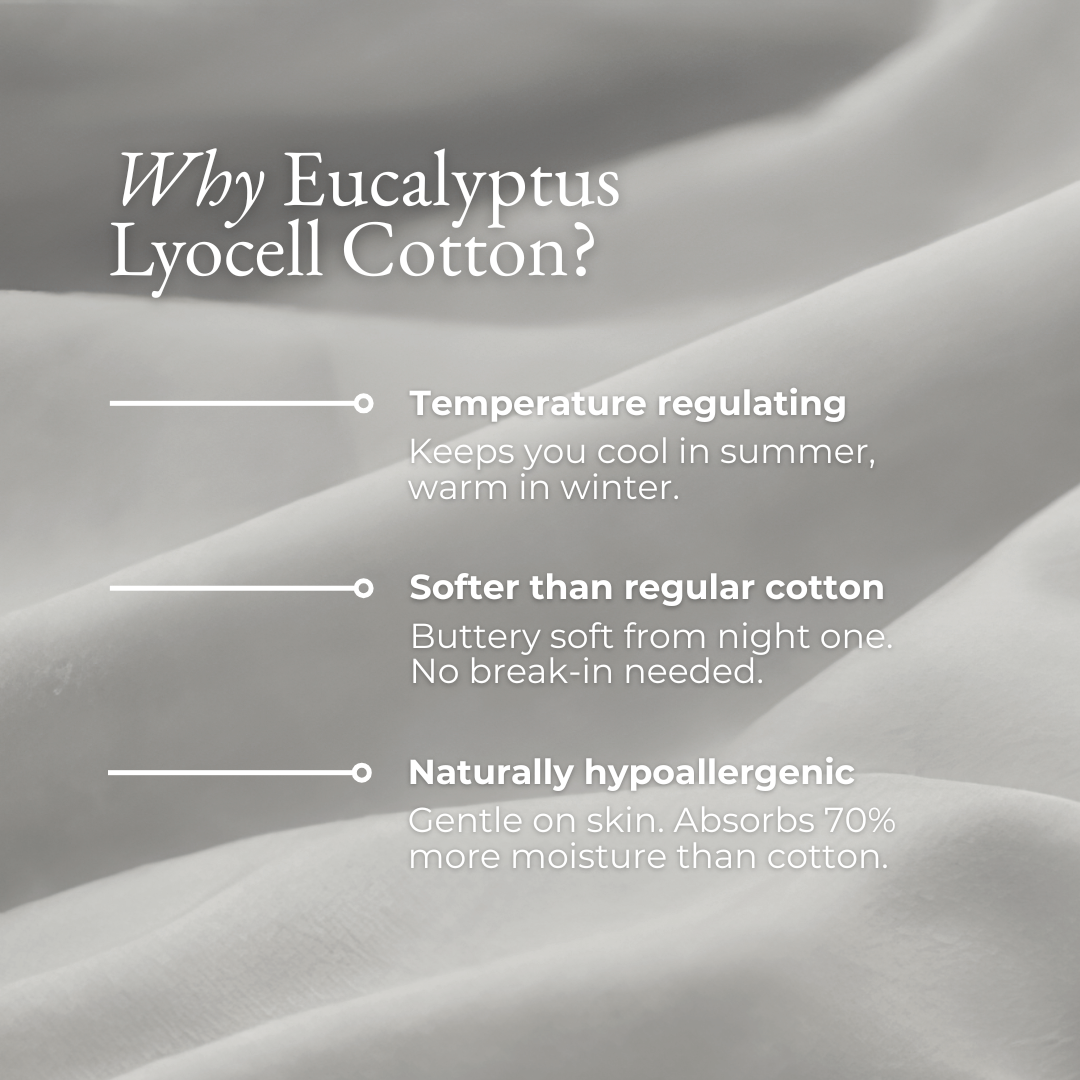 Eucalyptus Lyocell Fitted Sheet