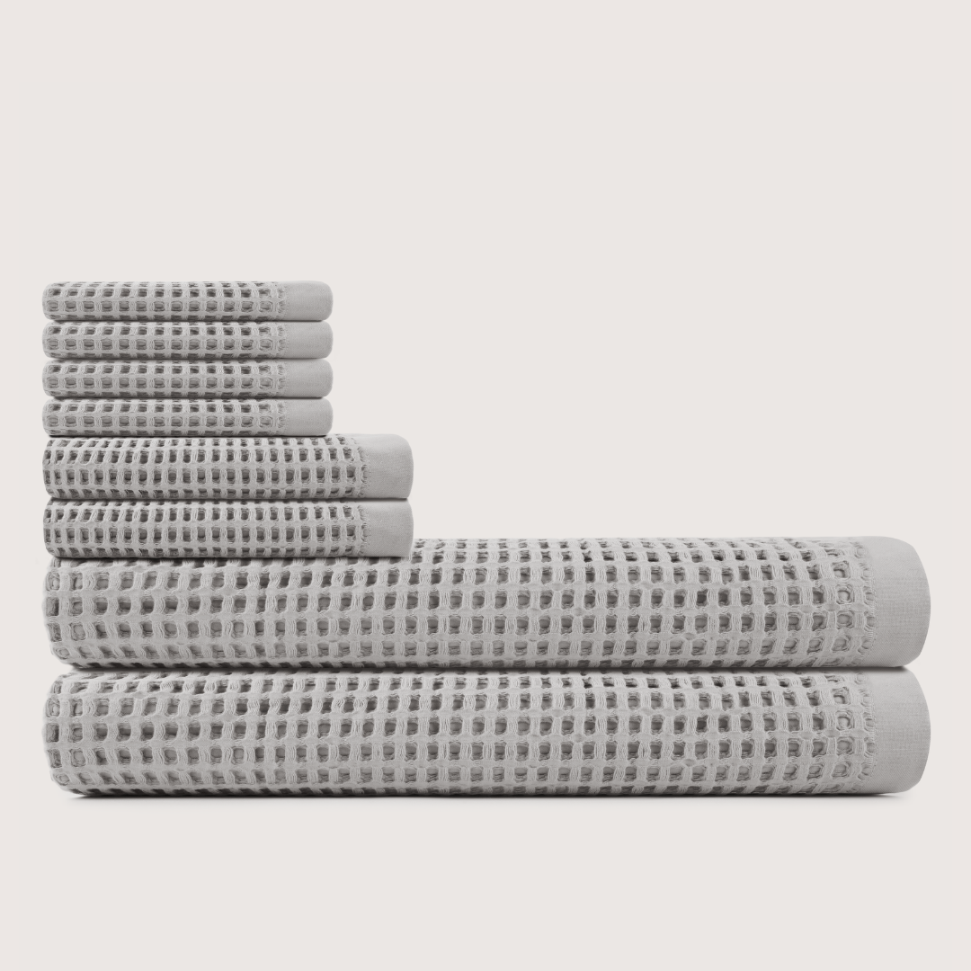 Cotton Waffle Bath Bundle