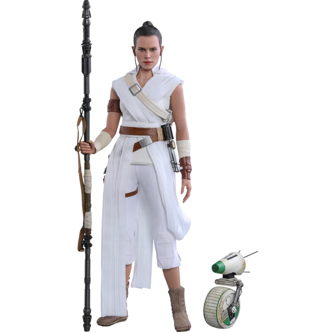 Rey and D-O Sixth Scale Figure