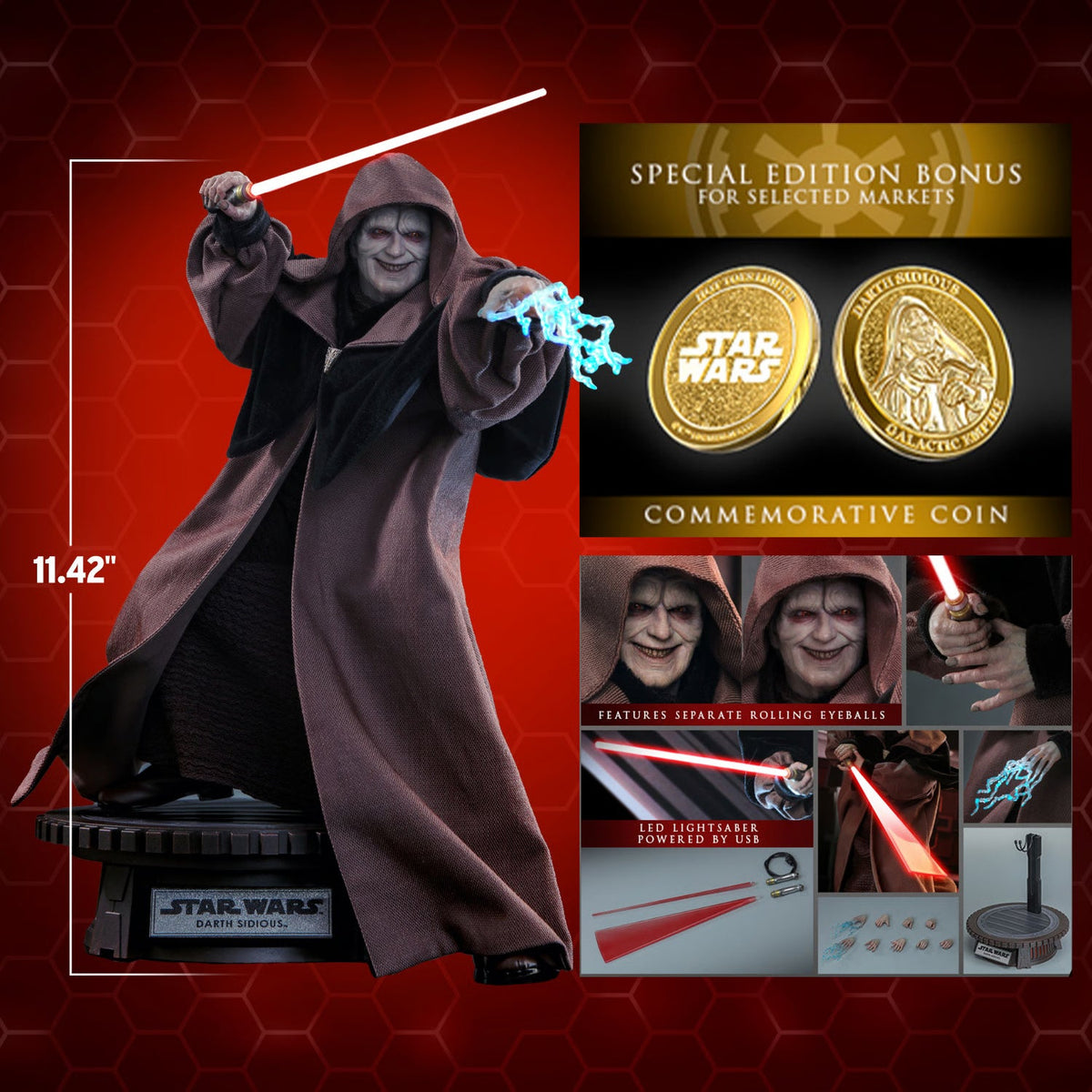 Darth Sidious™ Sixth Scale Figure