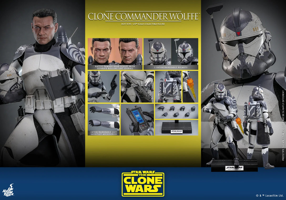 Clone Commander Wolffe™ Sixth Scale Figure