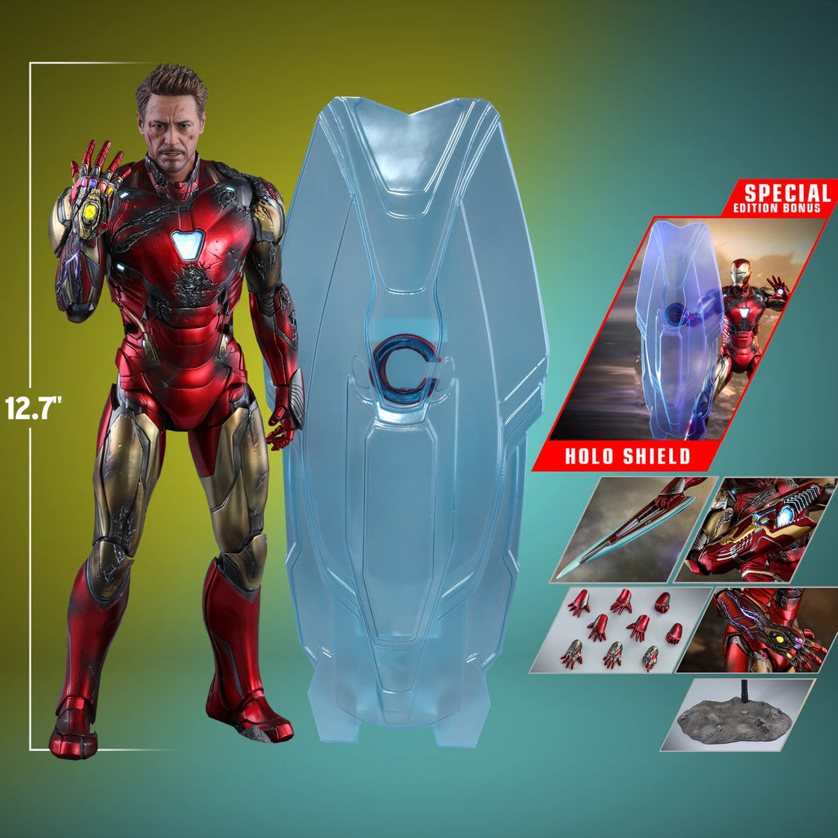 Iron Man Mark LXXXV (Battle Damaged Version)