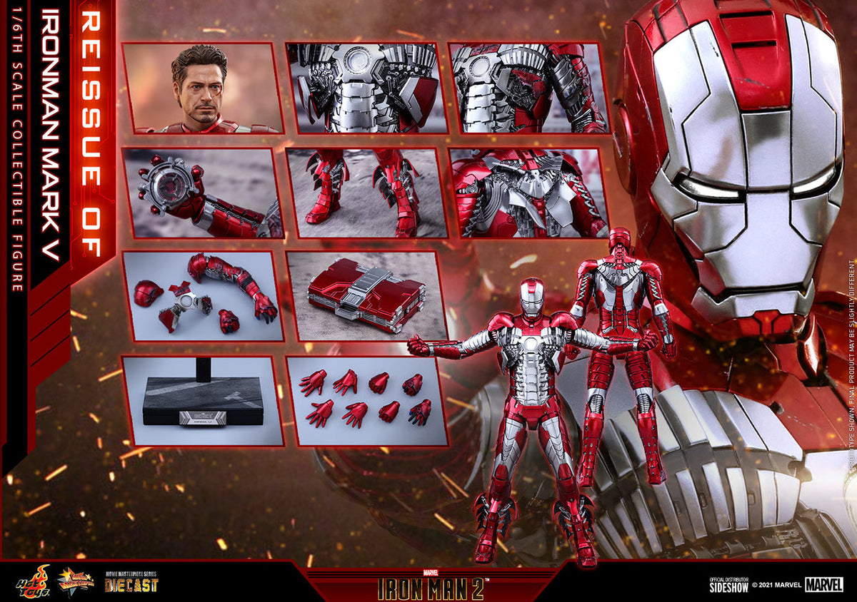 Marvel Iron Man Mark V Sixth Scale Figure